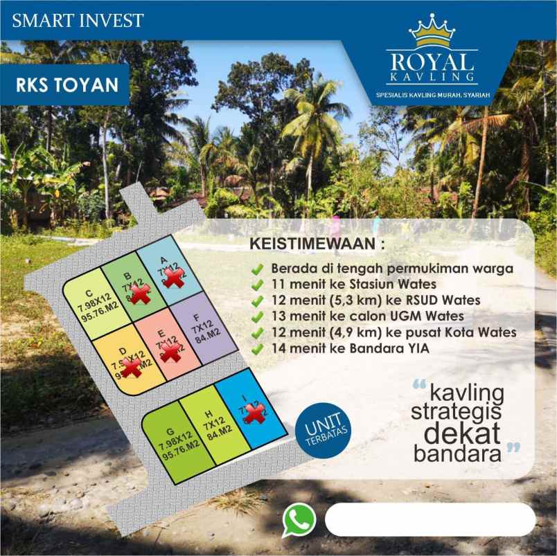 dijual tanah triharjo wates kulonprogo