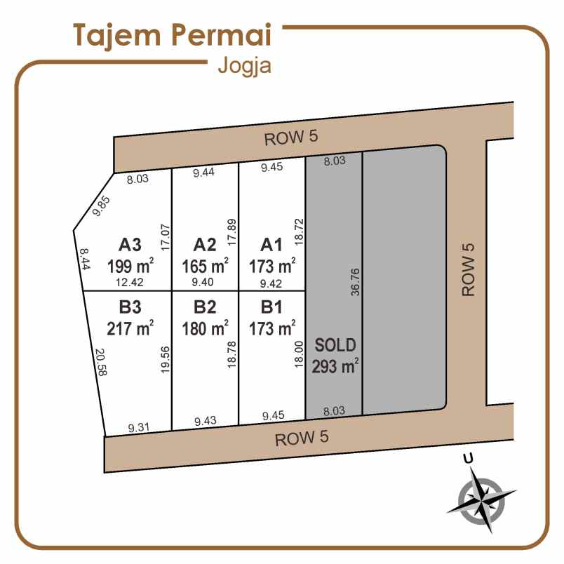 dijual tanah wedomartani kec ngemplak