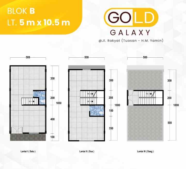 dijual villa jalan rakyat pasar 3