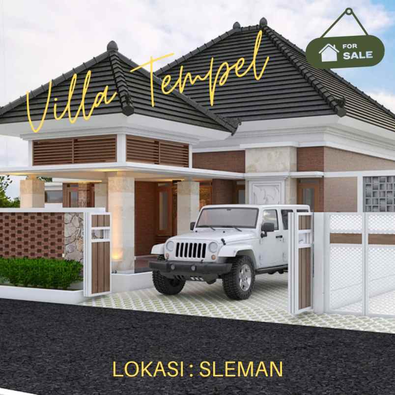 dijual villa margerejo kec tempel sleman