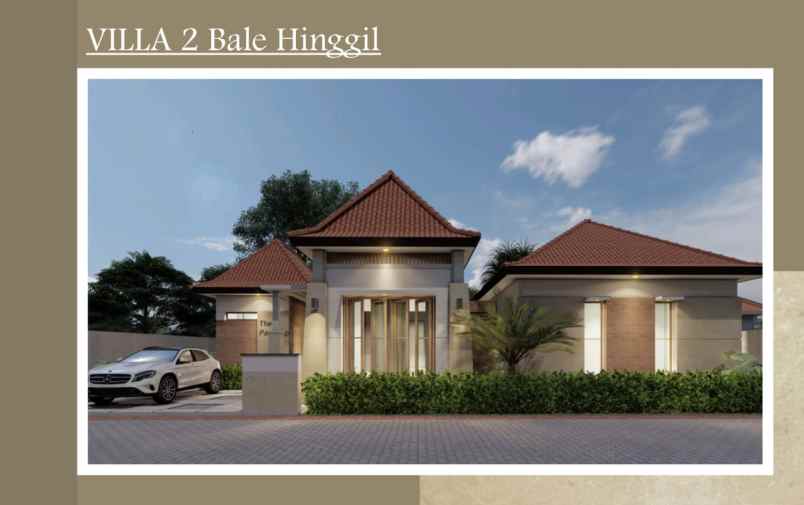 dijual villa mewah baru di pandhappa villa 2 magelang