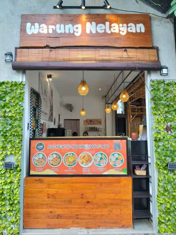dijual warung cafe business jl nelayan canggu bali