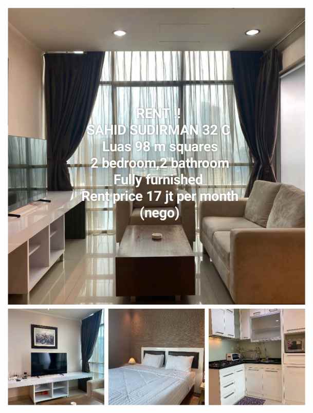 disewakan apartemen jl jenderal sudirman no 86