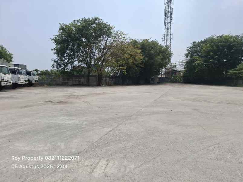 disewakan tanah jl raya cakung cilincing