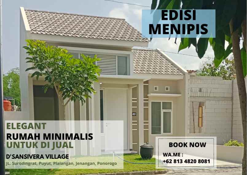 edisi menipis rumah syariah minimalis ponorogo