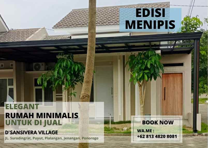 edisi menipis rumah syariah minimalis ponorogo