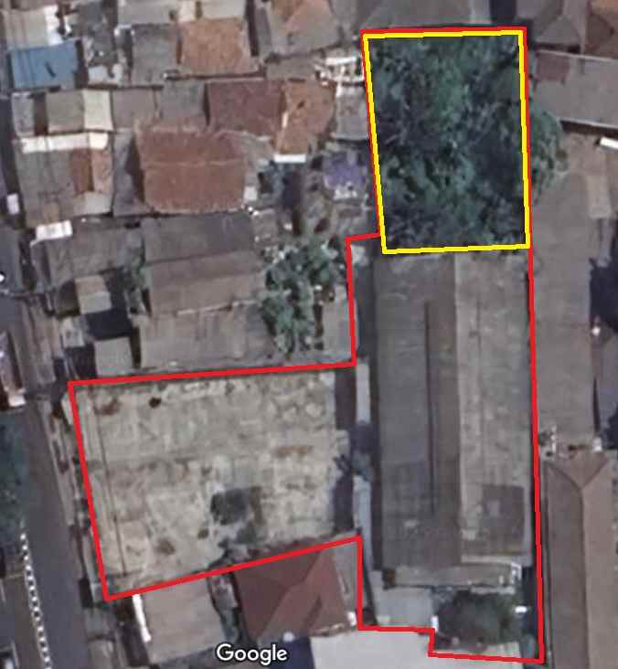 gudang luas 2341 m2 di cimanggis kota depok