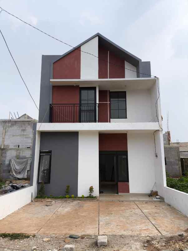 jual cepat rumah 2 lantai cash harga promo