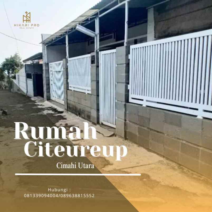 jual cepat rumah luas citeureup cimahi