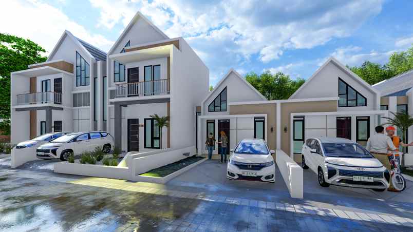 jual rumah 2 lantai megah luas dekat candi prambanan