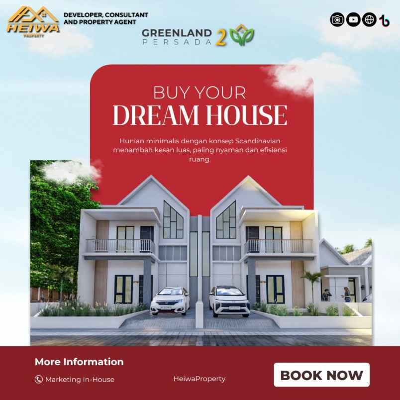 jual rumah 2 lantai megah luas dekat candi prambanan