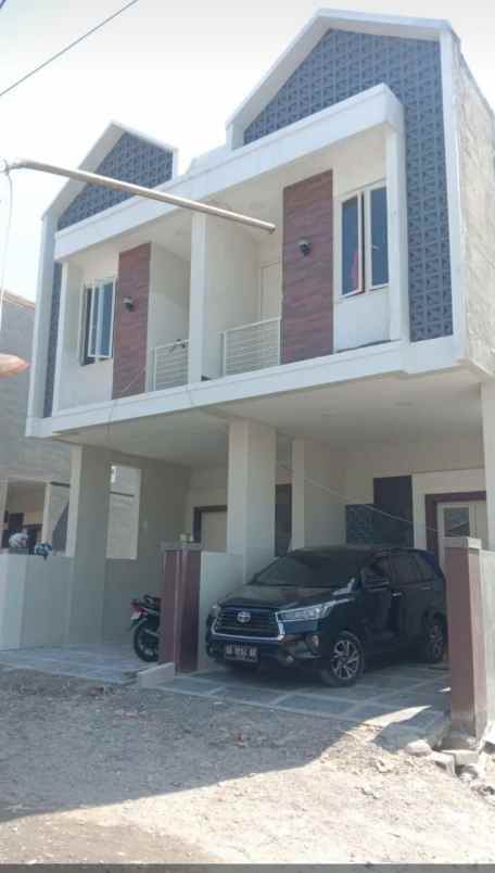 jual rumah baru gres 2 lantai daerah gunung anyar