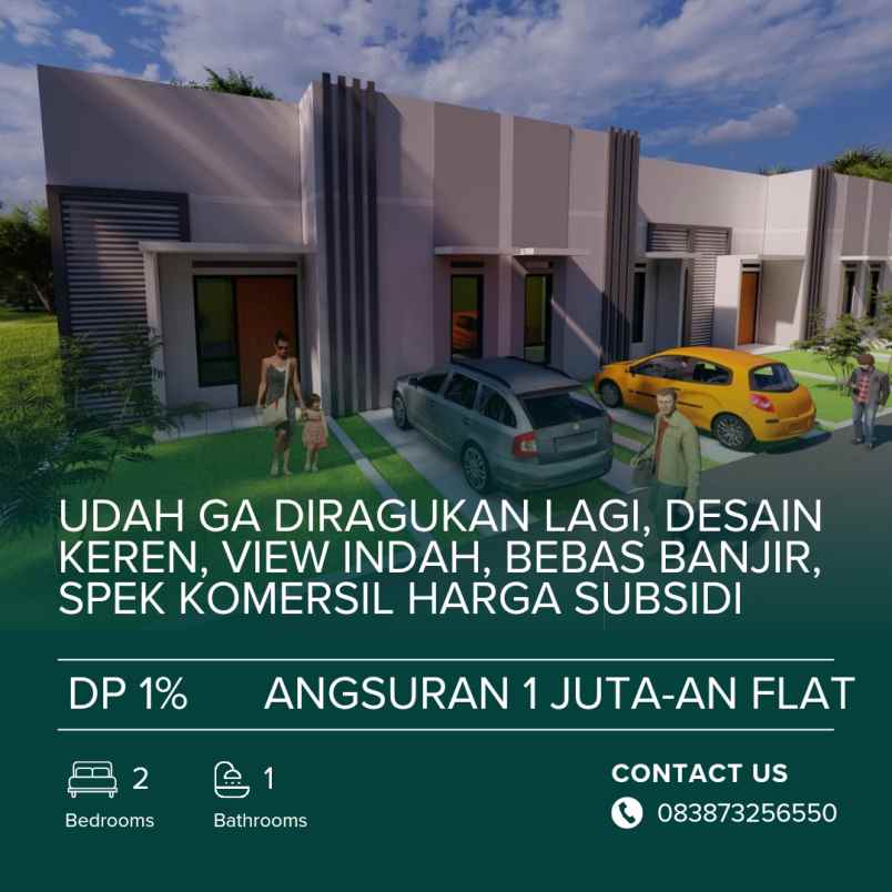 jual rumah cash 100 jutaan di bogor