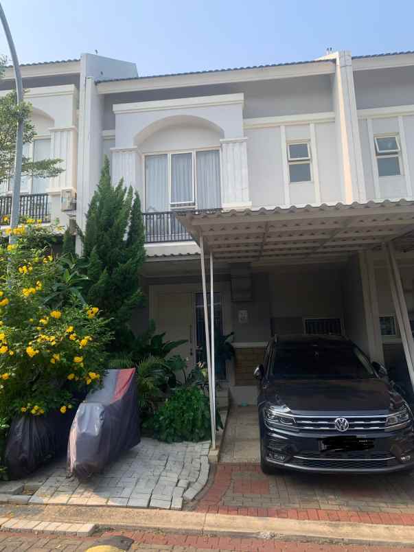 jual rumah cluster sevilla park serpong tangerang