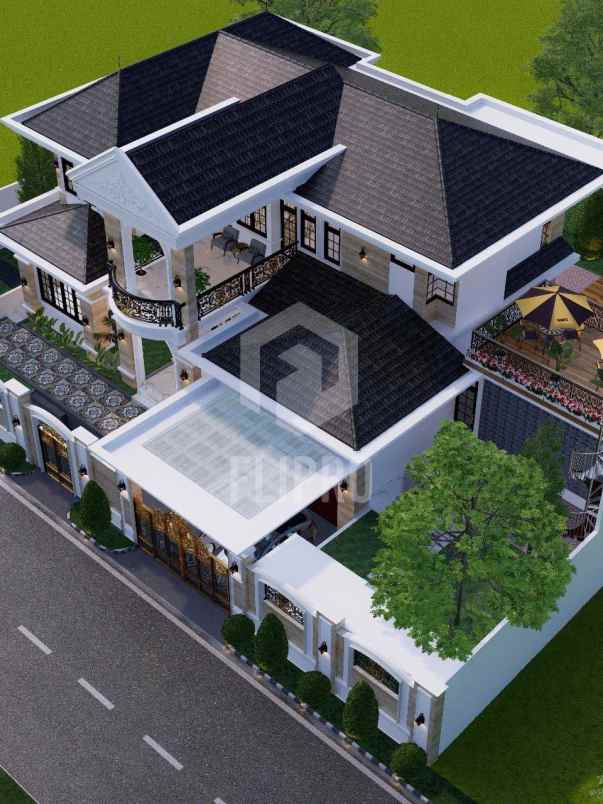 jual rumah di danau bogor raya 2 lantai
