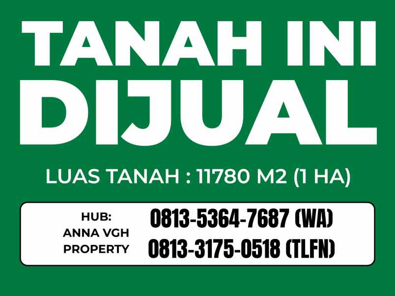 jual tanah luas di nol jalan raya bunder gresik