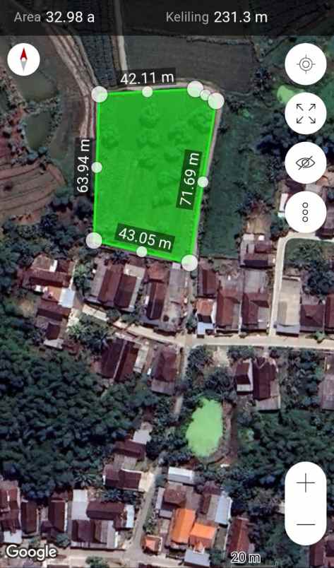 lahan kering tampa uruk