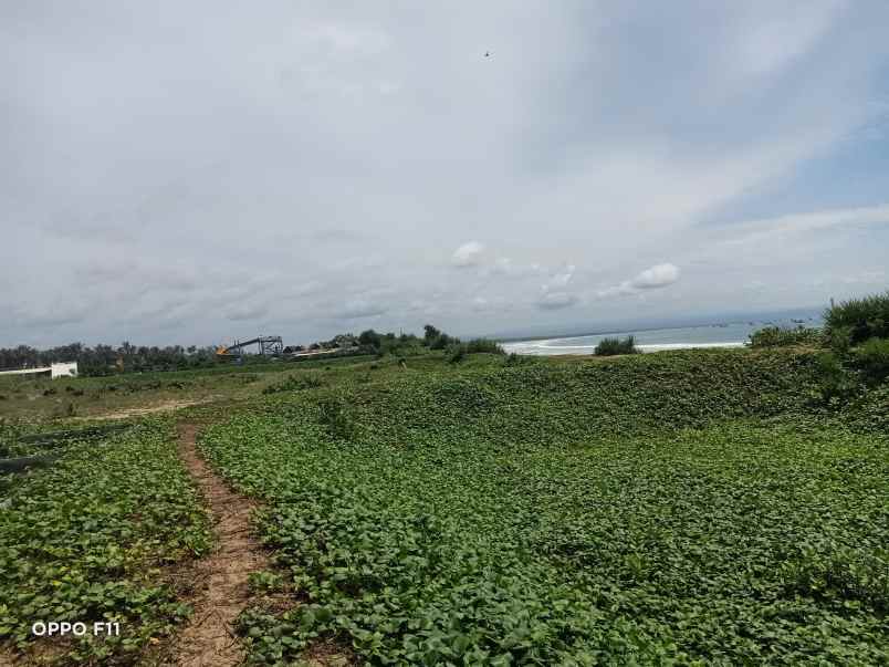 lahan pinggir pantai banten