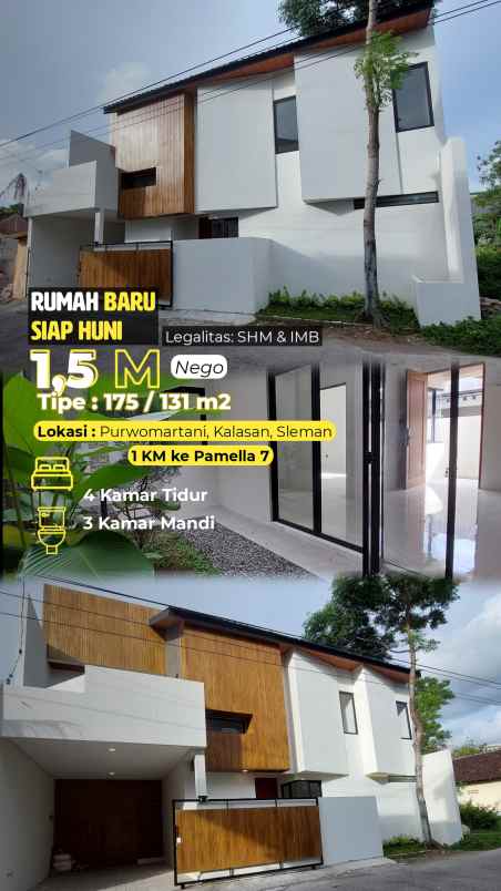 mewah rumah futuristik di sleman utara purwomartani