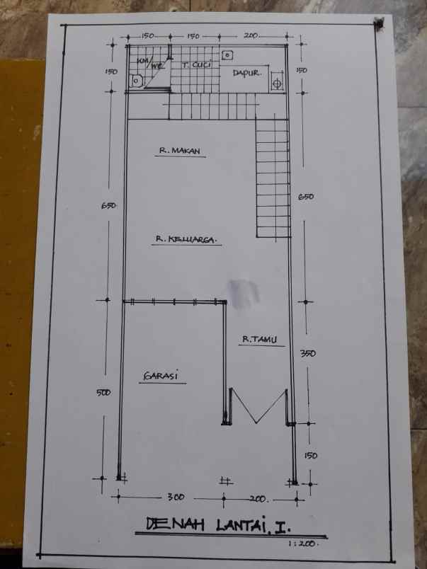 new gress 2 lantai di kapas madya lokasi strategis