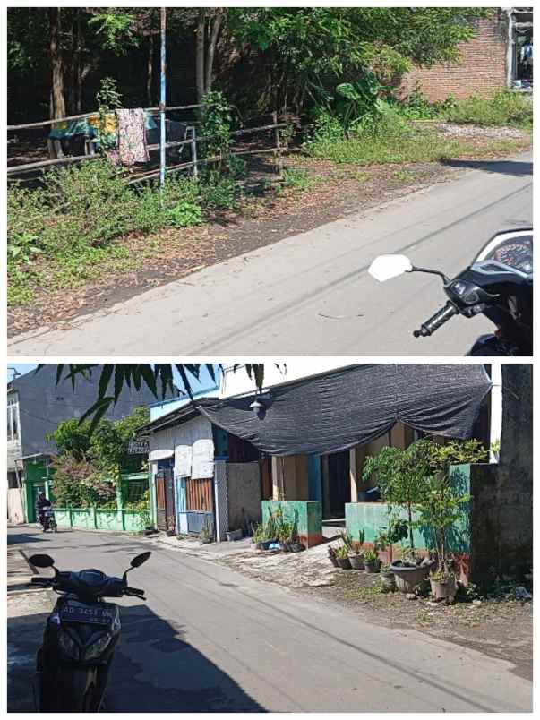 pekarangan 125m2 area komersil dicolomadu 500jt nego