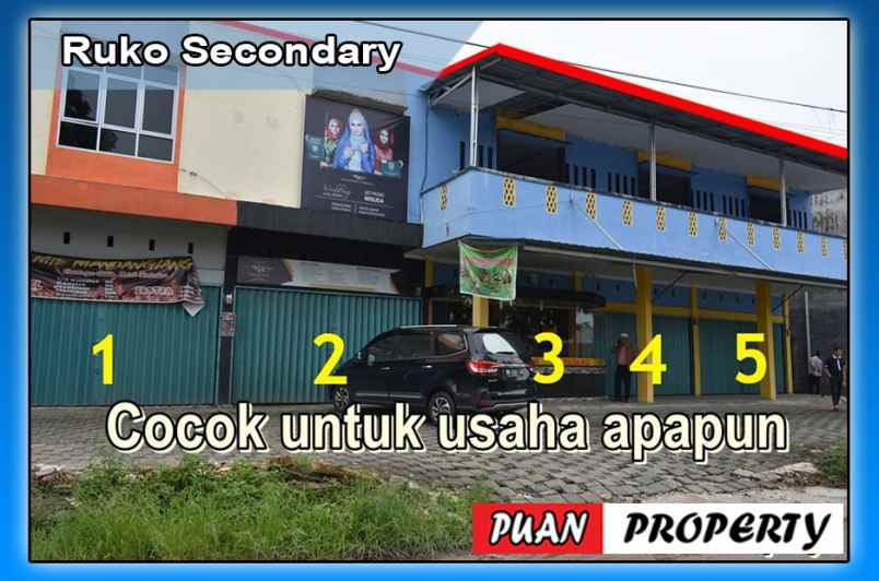 ruko gudang kantor jl garuda sakti km 2 pekanbaru