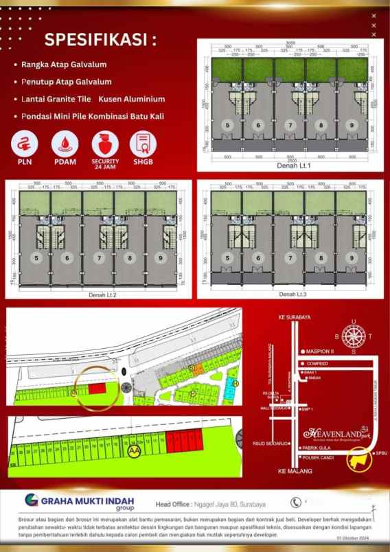 ruko murah dan strategis di 0 jalan raya lingkar timur