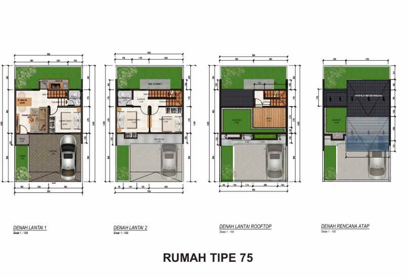 rumah 2 lantai di bandung barat 900 jutaan