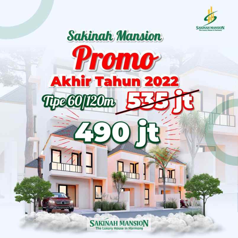 rumah 2 lantai sakinah mansion gunungpati