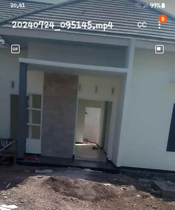 rumah baru 9 x 13 meter 200 jutaan