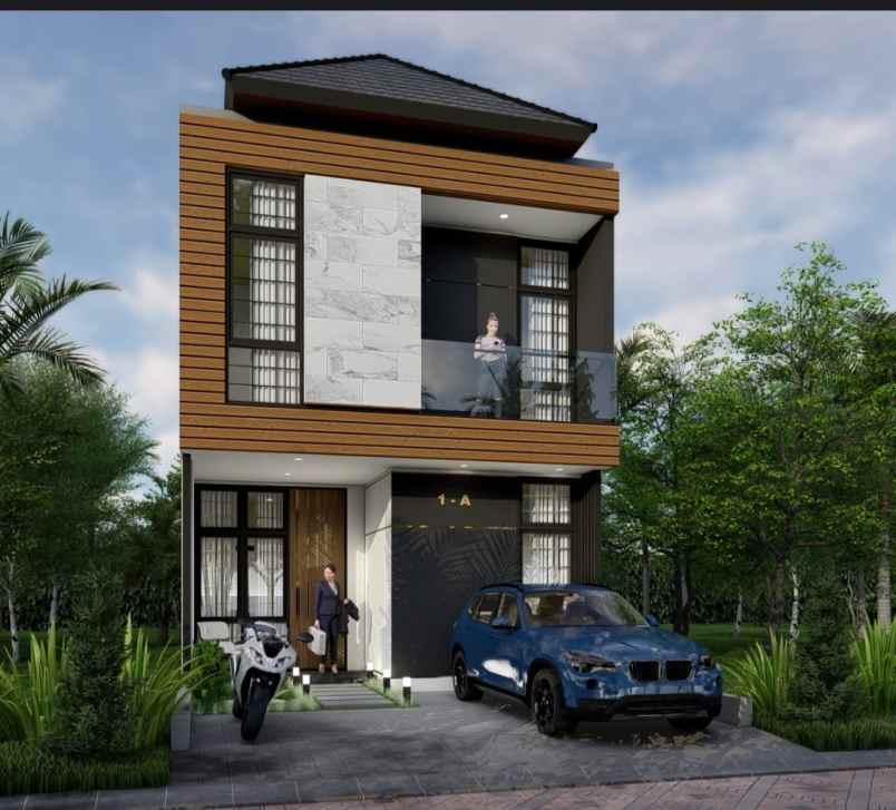 rumah baru dalam cluster ekslusif di jatiasih bekasi