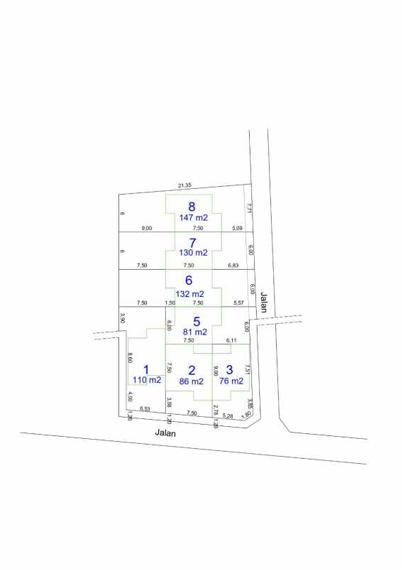 rumah baru minimalis dalam cluster di ngaglik sleman