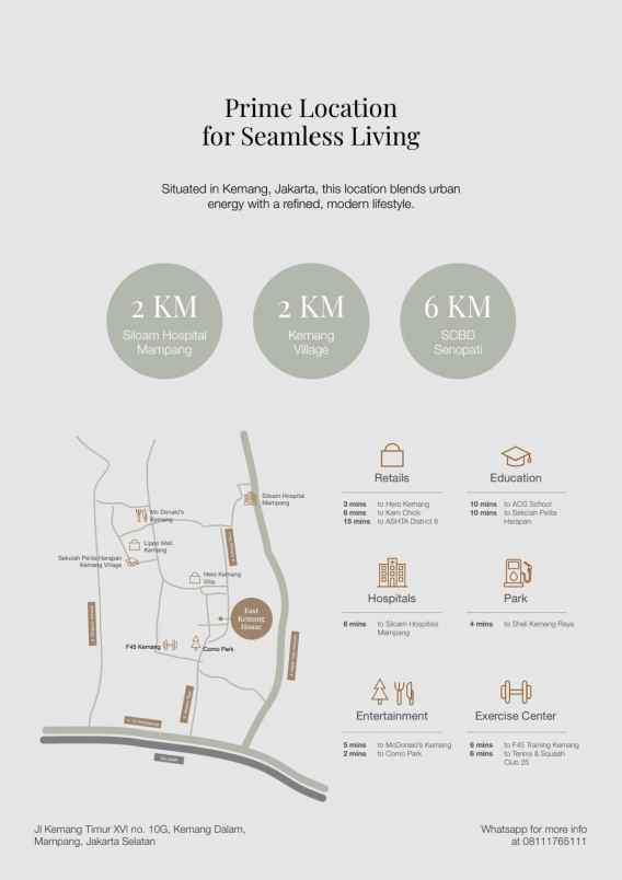 rumah classic eropa di kemang timur jakarta