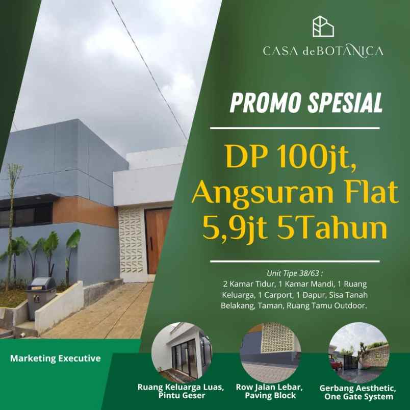 rumah dijual di ciomas bogor kpr tanpa bank