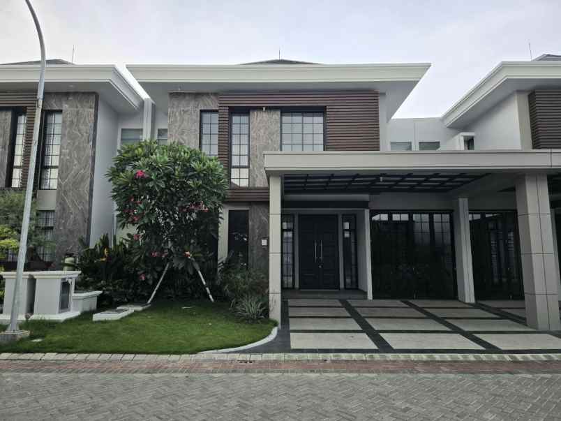 rumah grand island aruba villa pakuwon city