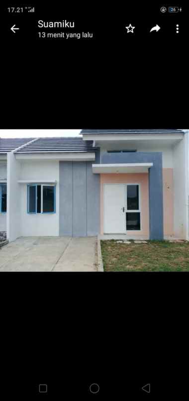 rumah jl sampora kec serang baru