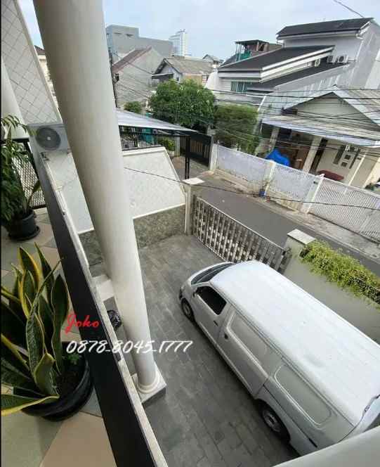 rumah kantor 3 lt m u r a h di kemayoran jakarta pusat