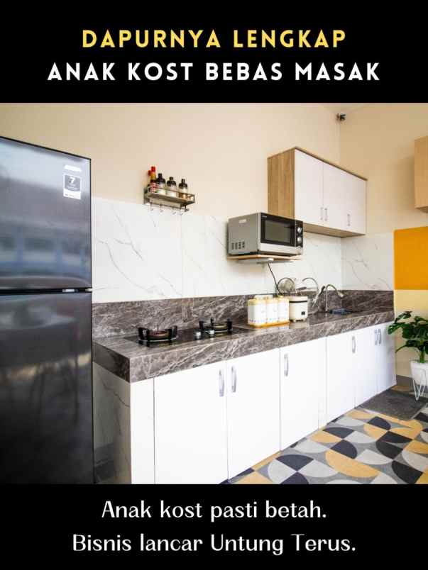 rumah kost baru dijual exclusive full terus