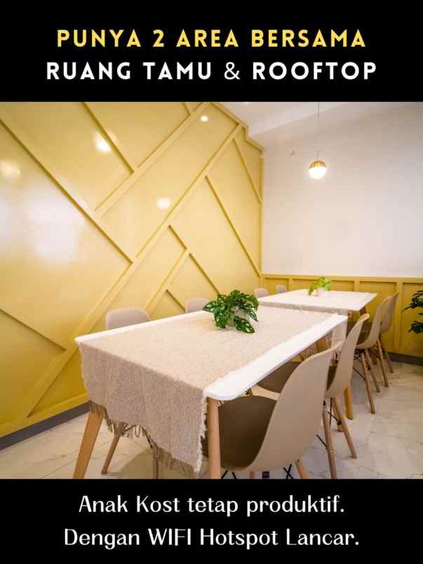 rumah kost baru dijual exclusive full terus