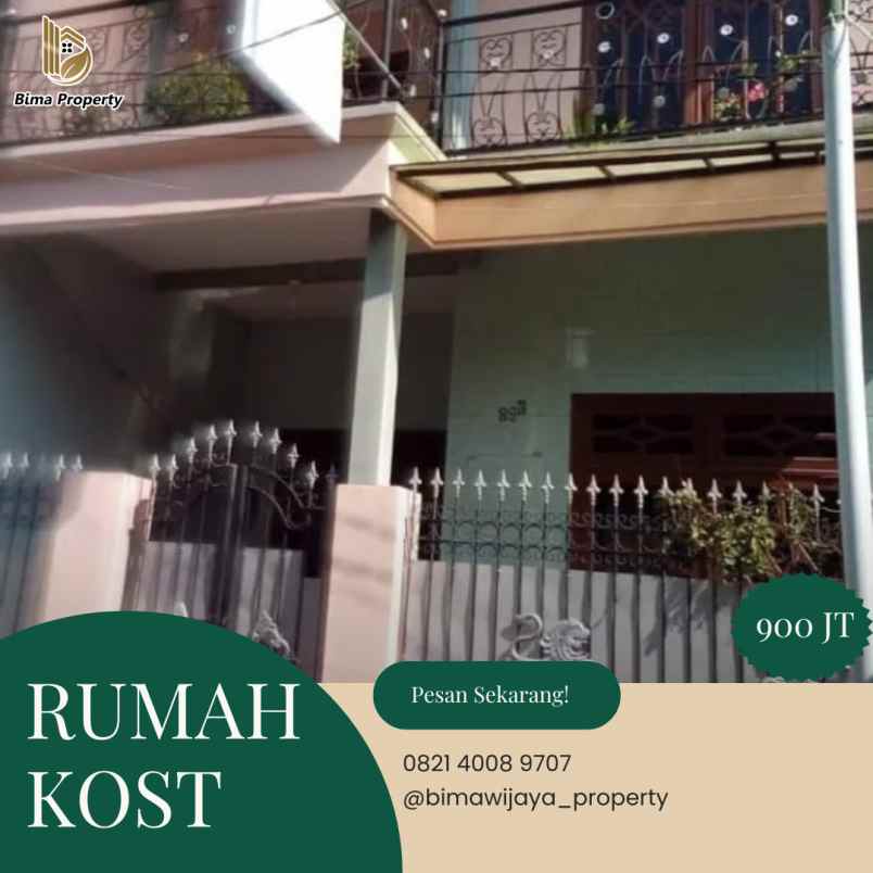 rumah kost berlokasi strategis