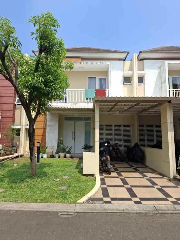 rumah lebar 8 premium cluster lotus summarecon bekasi