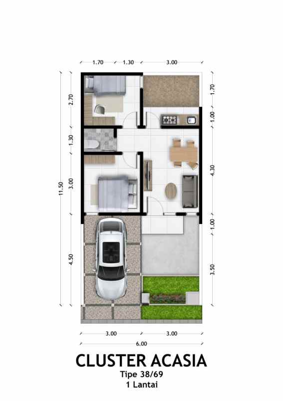 rumah lokasi strategis di kota malang