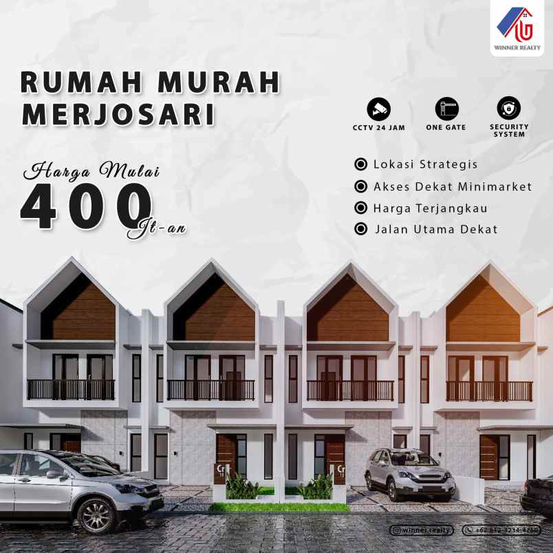 rumah lokasi strategis di kota malang