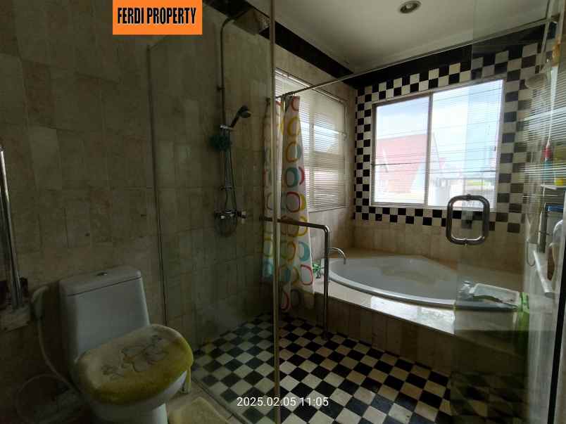 rumah mewah siap huni raffles hills cibubur