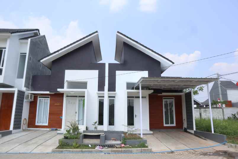 rumah minimalis modern 2 lantai cibubur