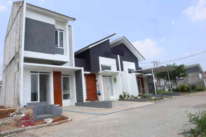 rumah minimalis modern 2 lantai cibubur