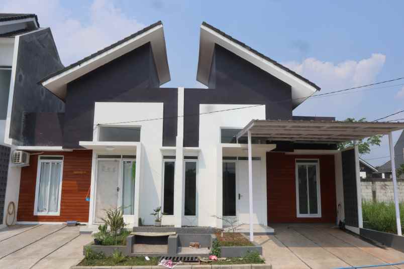 rumah minimalis modern 2 lantai cibubur