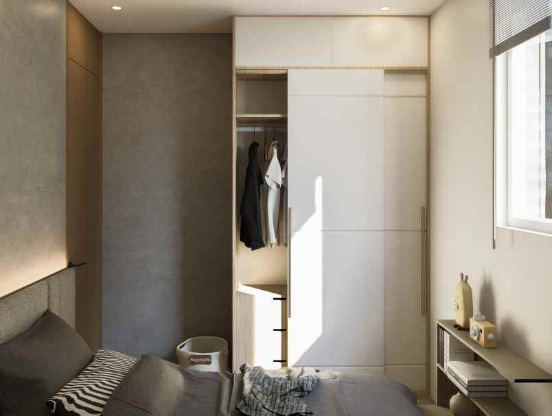 rumah modern dalam cluster ekslusif desain elegan