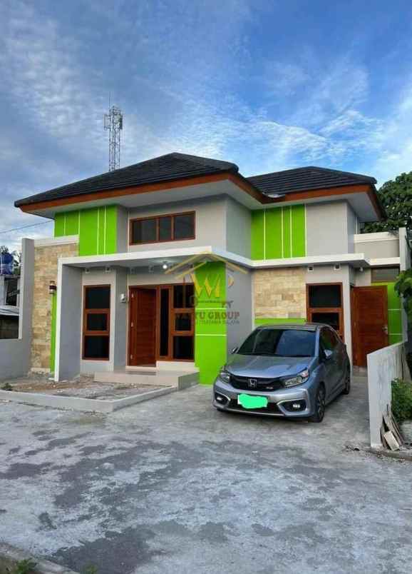 rumah modern mewah di bantul murah meriah