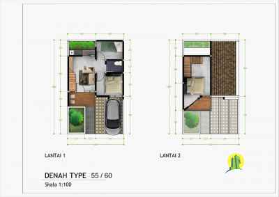 rumah modern untuk milenial di bedahan sawangan depok